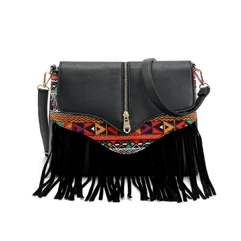 Fabra Fashion Pu Leather Women Messenger Bags Vintage Tassel Print National Style Patchwork Shoulder Crossbody Bags 36*11*24 Cm
Fabra Fashion Pu Leather Women Messenger Bags Vintage Tassel Print National Style Patchwork Shoulder Crossbody Bags 36*11*24 Cm