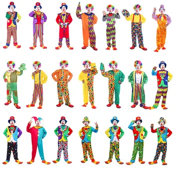 Holiday Variety Funny Clown Cosplay Costume Adult Woman/Man Joker Clothes Halloween Party Dress Up Clown Clothes Suit C60261AD
Holiday Variety Funny Clown Cosplay Costume Adult Woman/Man Joker Clothes Halloween Party Dress Up Clown Clothes Suit C60261AD