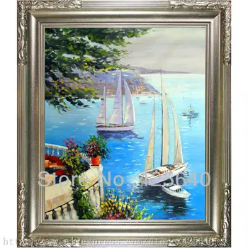 Two Boat in the Seaside Seascape Oil painting on canvas hight Quality Hand-painted Painting Brown
Two Boat in the Seaside Seascape Oil painting on canvas hight Quality Hand-painted Painting Brown