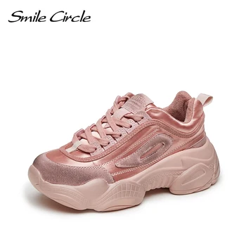 Smile Circle Sneakers Women Flat Shoes 2019 spring new Genuine Leather Casual Simple Ladies Platform student outdoor Shoes
Smile Circle Sneakers Women Flat Shoes 2019 spring new Genuine Leather Casual Simple Ladies Platform student outdoor Shoes