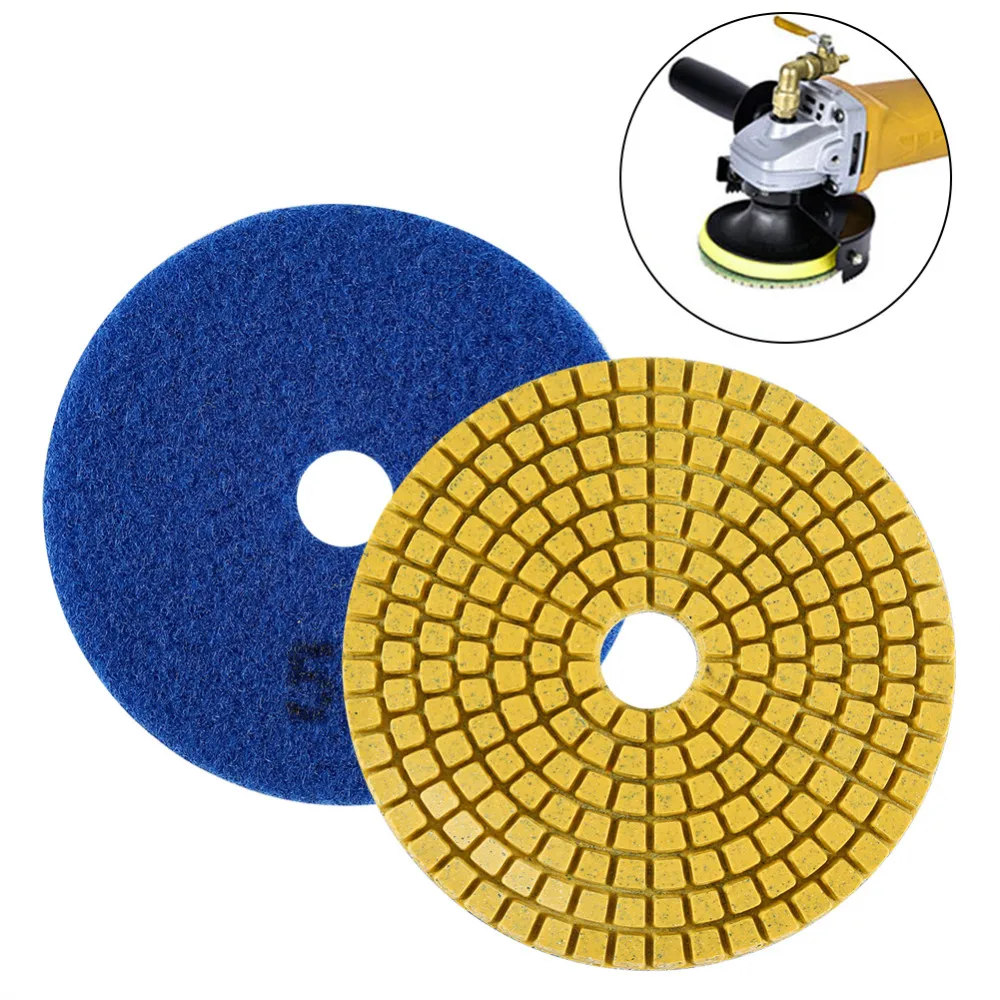100mm 4" Wet Diamond Grinding Disc Polishing Pad for Granite Marble Stone Concrete Stone Grinding Discs Flexible Polishing Pads
100mm 4" Wet Diamond Grinding Disc Polishing Pad for Granite Marble Stone Concrete Stone Grinding Discs Flexible Polishing Pads