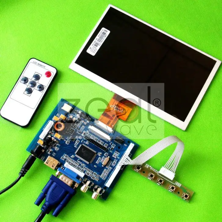 7" LCD 1024x600 Display HJ070NA-13A EJ070NA-01J 40PIN For Raspberry Pi ARM HDMI VGA AV Audio Driver Board
7" LCD 1024x600 Display HJ070NA-13A EJ070NA-01J 40PIN For Raspberry Pi ARM HDMI VGA AV Audio Driver Board