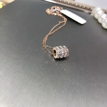 Stainless Steel Necklace Circle Pendant For Women Jewelry Bulgaria Cubic Zirconia Round Necklaces Short Chain Rose Gold Color
Stainless Steel Necklace Circle Pendant For Women Jewelry Bulgaria Cubic Zirconia Round Necklaces Short Chain Rose Gold Color
