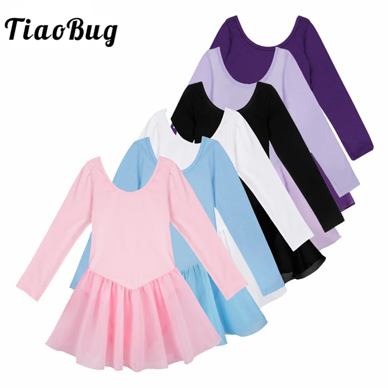 Children Kids Dancing Ballet Tutu Dress Girls Long Sleeve Skirted Tulle Ballet Dancewear Dress Leotard Ballerina Dancing Clothes
Children Kids Dancing Ballet Tutu Dress Girls Long Sleeve Skirted Tulle Ballet Dancewear Dress Leotard Ballerina Dancing Clothes