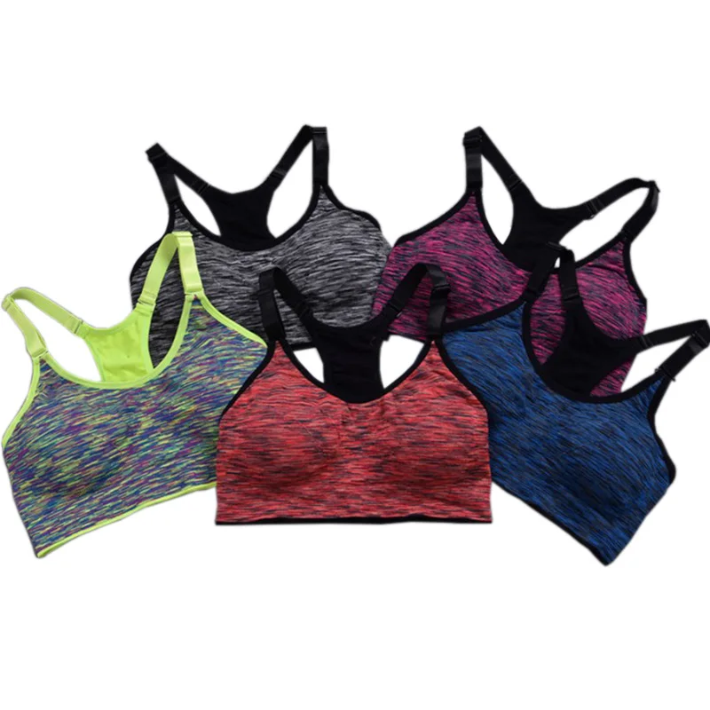 Woman Yoga Sports Bra Color Mixed Pattern Printing Back Hollow Out Removable Inner Pad Gym Running Breathable Underwear SCL356
Woman Yoga Sports Bra Color Mixed Pattern Printing Back Hollow Out Removable Inner Pad Gym Running Breathable Underwear SCL356