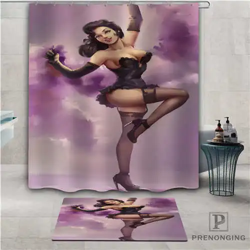 Custom pin-up (1) Waterproof Shower Curtain Doormat Home Bath Bathroom Polyester Fabric Multi Sizes#2019-01-12-267
Custom pin-up (1) Waterproof Shower Curtain Doormat Home Bath Bathroom Polyester Fabric Multi Sizes#2019-01-12-267