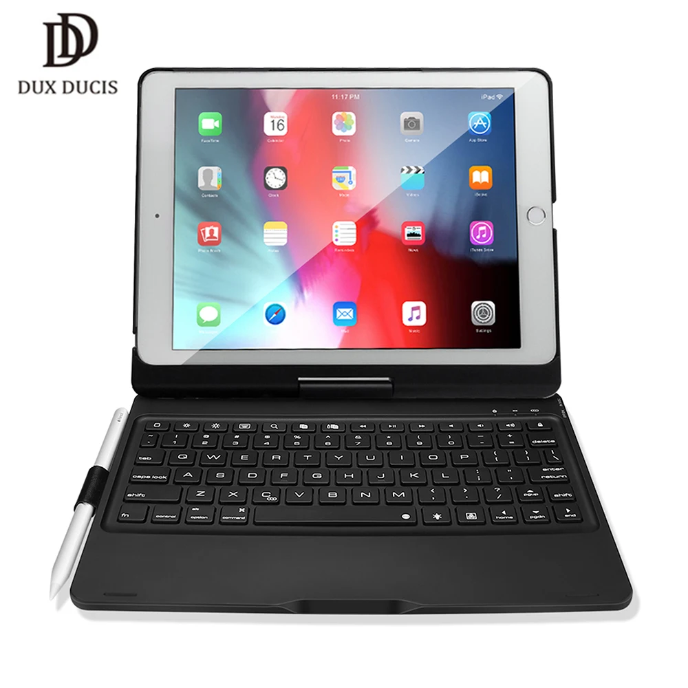 DUX DUCIS Wireless Keyboard Tablet Case for iPad 9.7 2018 2017 Bluetooth Keyboard Cover for iPad 9.7 inch 2018 2017 Pro 9.7
DUX DUCIS Wireless Keyboard Tablet Case for iPad 9.7 2018 2017 Bluetooth Keyboard Cover for iPad 9.7 inch 2018 2017 Pro 9.7
