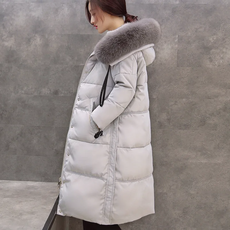 2017 brand parka winter jacket women thickening long design duck down jacket coat real fox fur Free shipping
2017 brand parka winter jacket women thickening long design duck down jacket coat real fox fur Free shipping