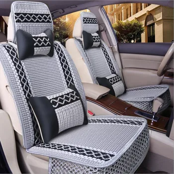 Car Seat Cover Universal Ice silk Auto Front Seat Cushion Protector Pad Mat Fit Most Car Accessories Interior
Car Seat Cover Universal Ice silk Auto Front Seat Cushion Protector Pad Mat Fit Most Car Accessories Interior