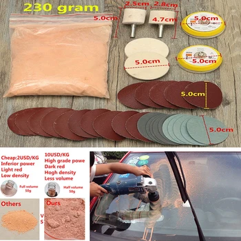 39Pcs Car Deep-Scratch Remover Windshield Glass Polish Repair Tool Kit Universal
39Pcs Car Deep-Scratch Remover Windshield Glass Polish Repair Tool Kit Universal