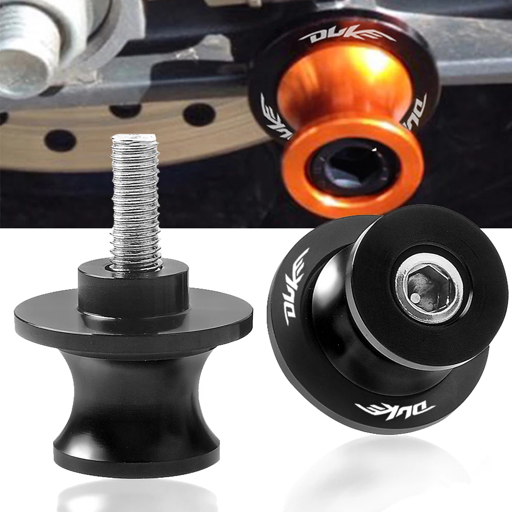For KTM DUKE 390 2013 2014 2015 2016 2017 2018 Duke 125 200 All Year 10MM Motorcycle Swingarm Spools M10 Stand Screws Slider 
For KTM DUKE 390 2013 2014 2015 2016 2017 2018 Duke 125 200 All Year 10MM Motorcycle Swingarm Spools M10 Stand Screws Slider