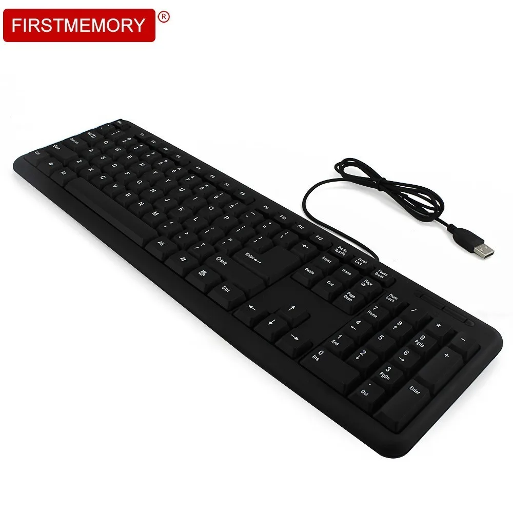 Wired Gaming Computer Keyboard Ergonomic USB Keycaps Gamer 104 Keys Top Printed Double For PC Laptop Desktop | Компьютеры и офис