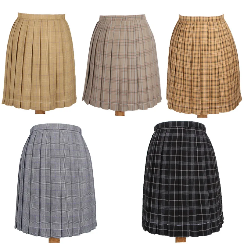 Japanese Korean Version Short Skirts School Girl Pleated Half High waist A-line Skirt School Uniform Cosplay Student Academy XXL
Japanese Korean Version Short Skirts School Girl Pleated Half High waist A-line Skirt School Uniform Cosplay Student Academy XXL