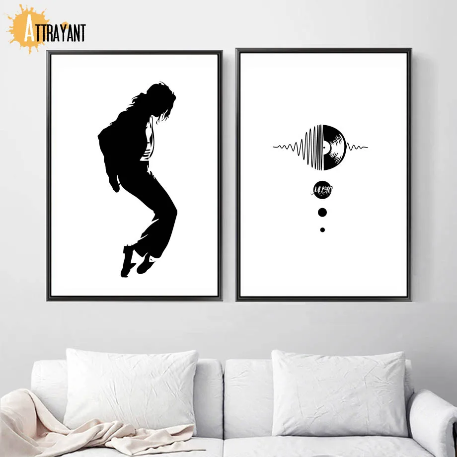 Black White Michael Jackson Wall Art Canvas Painting Nordic Posters And Prints Wall Pictures For Living Room Bedroom Home Decor
Black White Michael Jackson Wall Art Canvas Painting Nordic Posters And Prints Wall Pictures For Living Room Bedroom Home Decor