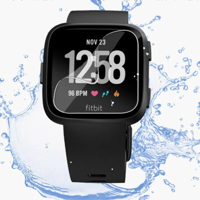 5pcs Soft TPU Clear Protective Film Guard For Fitbit Versa / Versa Lite Smart Watch Full Screen Protector Cover (Not Glass)
5pcs Soft TPU Clear Protective Film Guard For Fitbit Versa / Versa Lite Smart Watch Full Screen Protector Cover (Not Glass)