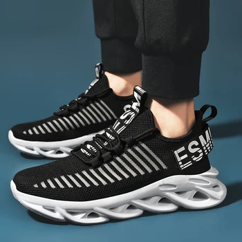 Flying Mesh Running Shoes for Men Irregular Cushioning Sole Athletic Sport Shoe Outdoor Jogging Men Sneakers Zapatillas
Flying Mesh Running Shoes for Men Irregular Cushioning Sole Athletic Sport Shoe Outdoor Jogging Men Sneakers Zapatillas