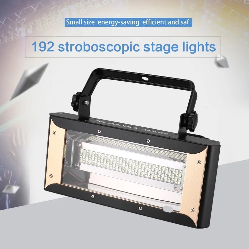 Stage Lamp LED Sun 192 Flash Light KTV Flash Lamp Bar Table lamp Dance Lamp Special Effects for Wedding Christmas Halloween
Stage Lamp LED Sun 192 Flash Light KTV Flash Lamp Bar Table lamp Dance Lamp Special Effects for Wedding Christmas Halloween