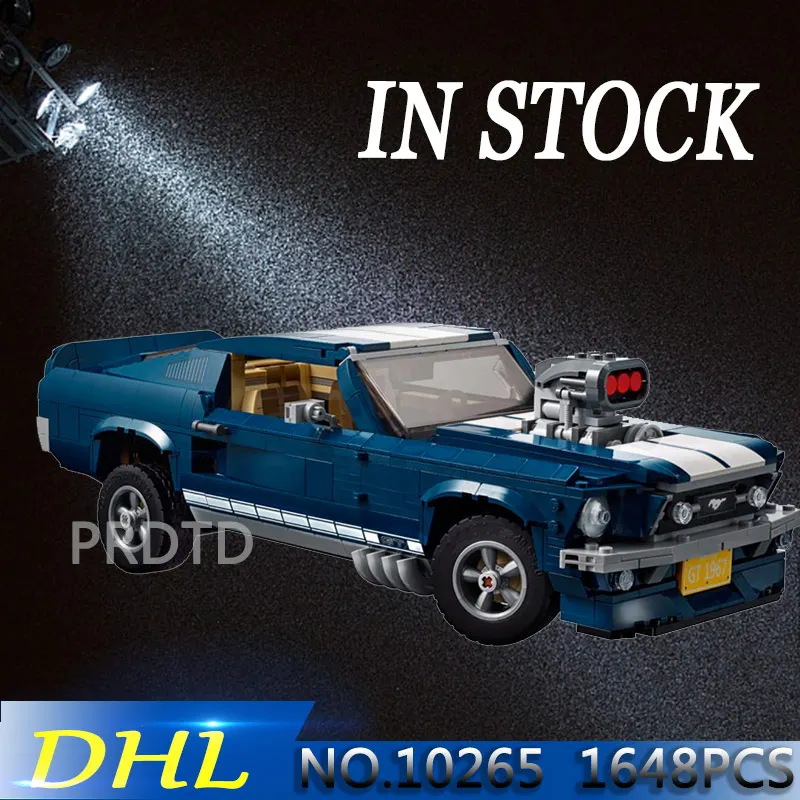 Creator Expert Ford Mustang Legoing 10265 NEW 1648PCS Set 1967 GT500 Building Blocks Bricks Assembled DIY Toys Birthday Gifts
Creator Expert Ford Mustang Legoing 10265 NEW 1648PCS Set 1967 GT500 Building Blocks Bricks Assembled DIY Toys Birthday Gifts