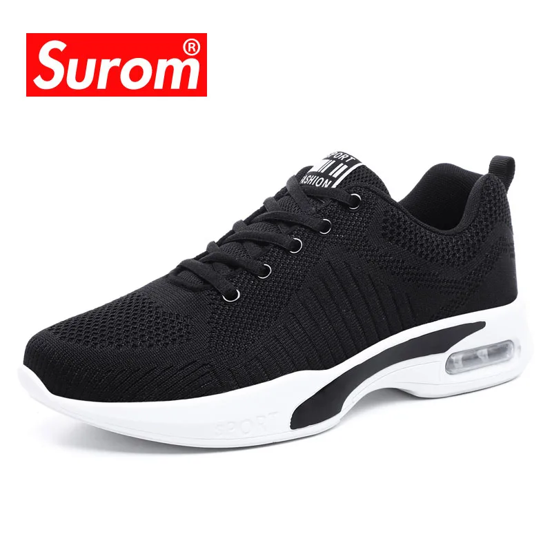 SUROM New Style Sneakers Men Thick Bottom Breathable Men's Casual Shoes Lace-Up Zapatos De Hombre tenis masculino adulto 2019
SUROM New Style Sneakers Men Thick Bottom Breathable Men's Casual Shoes Lace-Up Zapatos De Hombre tenis masculino adulto 2019