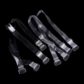 

3Pairs Women Transparent Silica Bra Straps Invisible Bra Straps Adjustable Bra Accessories Backless Straps Bra For Women