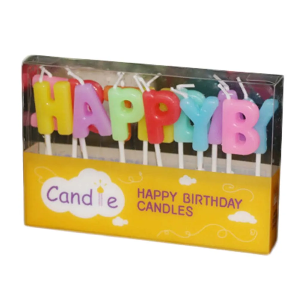 Happy Birthday Letter Candles Toothpick Cake Cute Candle Kids Party Decoration 13pcs
Happy Birthday Letter Candles Toothpick Cake Cute Candle Kids Party Decoration 13pcs