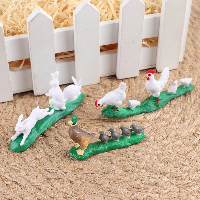 Home Decoration Rabbits cocks ducks Ornament Miniature Figurine Micro Landscape Terrarium Fairy Garden Decor
Home Decoration Rabbits cocks ducks Ornament Miniature Figurine Micro Landscape Terrarium Fairy Garden Decor