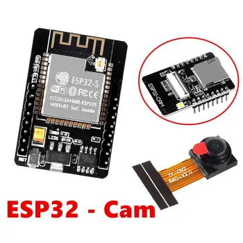 ESP32 Cam ESP32-Cam WiFi Bluetooth ESP32 Camera Module Development Board with OV2640 Camera Module
ESP32 Cam ESP32-Cam WiFi Bluetooth ESP32 Camera Module Development Board with OV2640 Camera Module