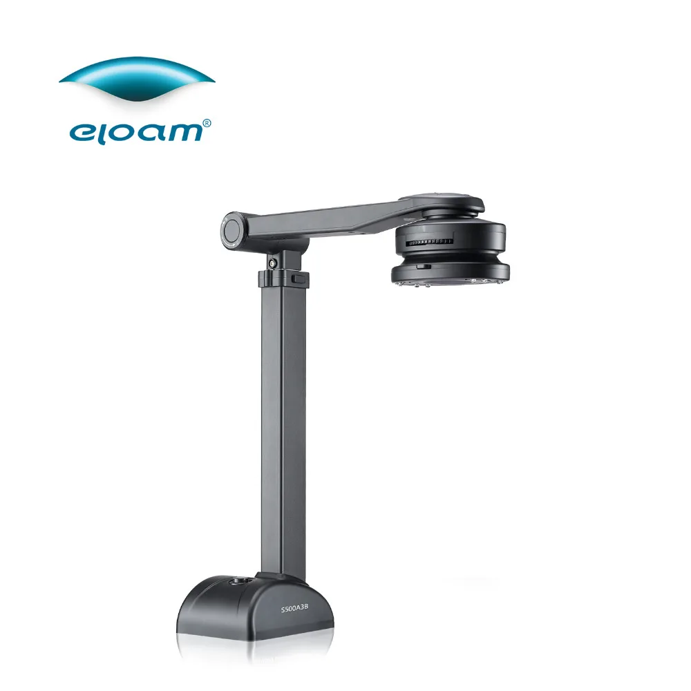5 million pixel Fast and Easy Document Camera/OCR Scanner for documents, cards, books,3D objects & High Definition Visualizer
5 million pixel Fast and Easy Document Camera/OCR Scanner for documents, cards, books,3D objects & High Definition Visualizer