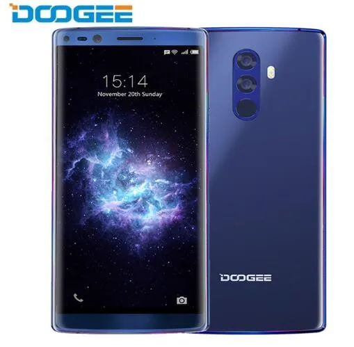 DOOGEE Mix 2 4 аппарат не привязан к оператору сотовой связи 4060 мАч 6 ГБ + 64 Гб 5 99 "FHD 18:9