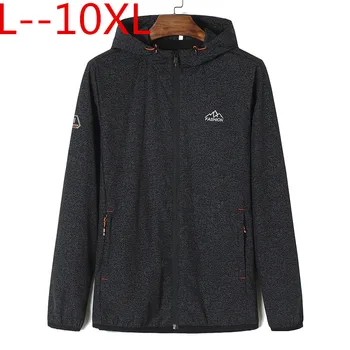 10XL 8XL 6XL 2018 Spring Autumn Young Men Windbreaker Hooded Jacket Slim Thin Clothing Top Quality Waterproof Plus Size
10XL 8XL 6XL 2018 Spring Autumn Young Men Windbreaker Hooded Jacket Slim Thin Clothing Top Quality Waterproof Plus Size