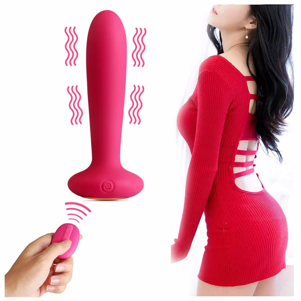 Vibrator Massager Silicone Heating Prostate Massager Remote Control 25 Speeds Anal Plug Vibrator Butt Plug Waterproof Sex Toys 1