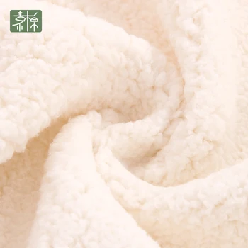 Shumian Cashmere Imitation Lamb Plush Fabric Warm Baby Clothing Fabric In Autumn and Winter Is Handmade DIY Thick 
Shumian Cashmere Imitation Lamb Plush Fabric Warm Baby Clothing Fabric In Autumn and Winter Is Handmade DIY Thick