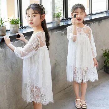 Girls Lace Dress Summer Princess Party Embroidery White Dress for Little Girl Size 4 5 6 7 8 9 10 11 12 14 years Girls Clothing
Girls Lace Dress Summer Princess Party Embroidery White Dress for Little Girl Size 4 5 6 7 8 9 10 11 12 14 years Girls Clothing