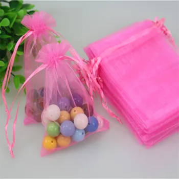 Wholesale 100pcs/lot 13*18cm Pink Jewelry Organza Pouches Favor Wedding Packaging Drawstring Christmas Organza Gift Bags
Wholesale 100pcs/lot 13*18cm Pink Jewelry Organza Pouches Favor Wedding Packaging Drawstring Christmas Organza Gift Bags