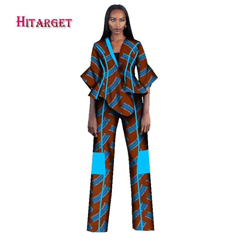 African Clothing 2017 Autumn fashion Women Sets Fashion top+long pants suit for women dashiki batik print pure cotton WY1258
African Clothing 2017 Autumn fashion Women Sets Fashion top+long pants suit for women dashiki batik print pure cotton WY1258