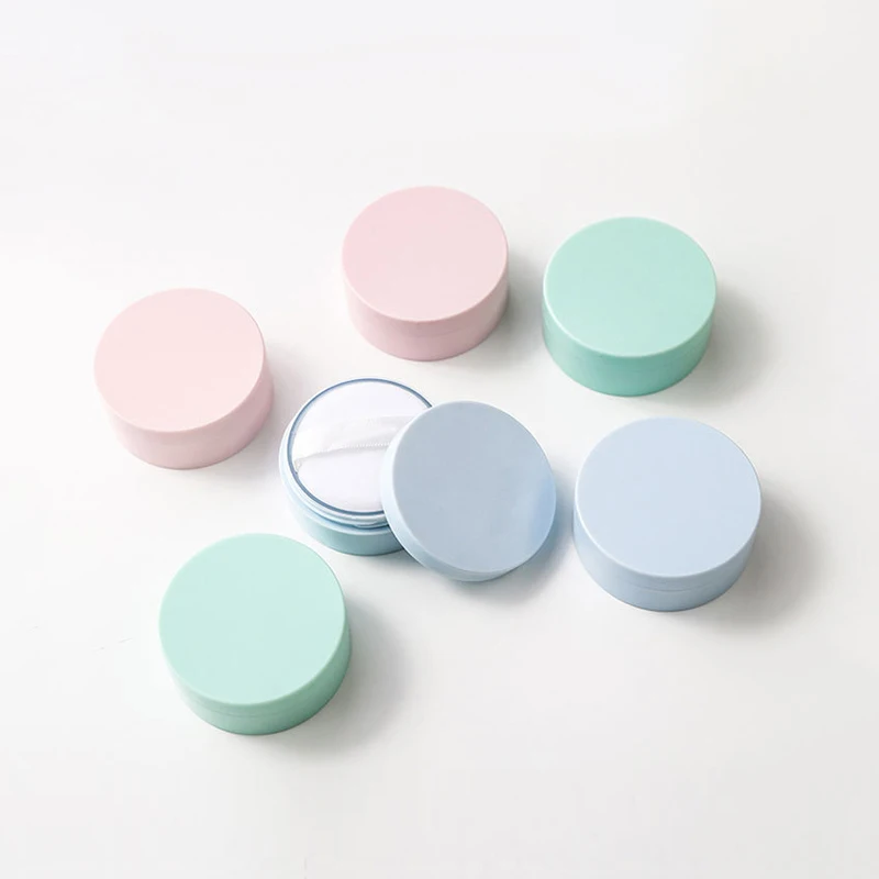 10g Makeup Storage Box Travel Puff Box Organizer Cosmetic Makeup Container Plastic Round Bottle Empty Loose Powder Jar
10g Makeup Storage Box Travel Puff Box Organizer Cosmetic Makeup Container Plastic Round Bottle Empty Loose Powder Jar