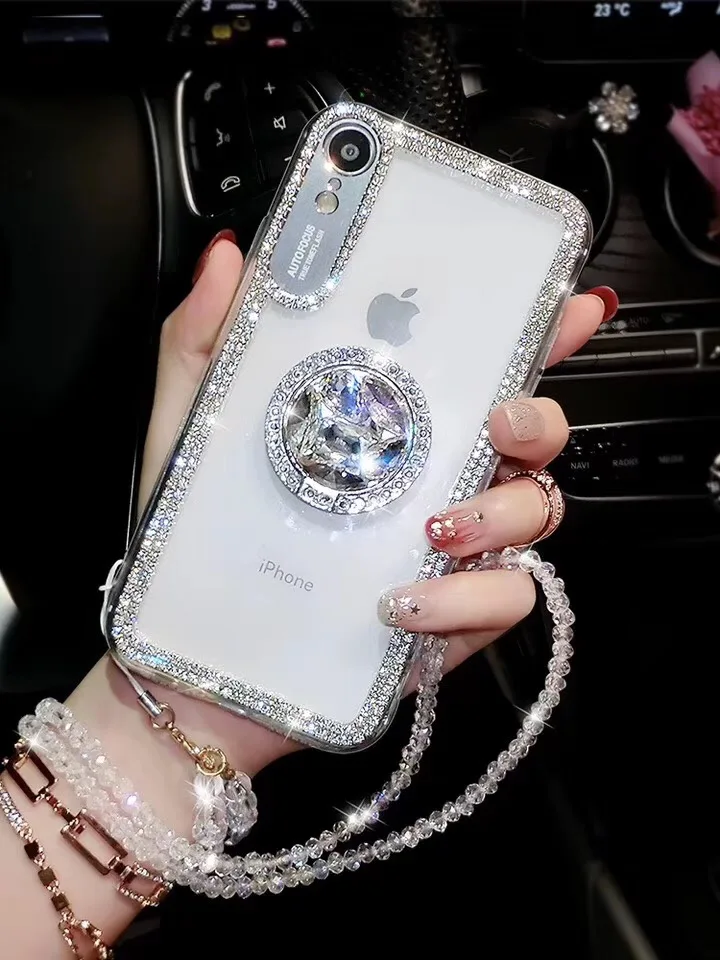 Luxury Bling Diamond Edge Cases for iPhone 11 Pro Max XS Max XS XR X 6 6s 7 8 Plus Samsung Galaxy S10e S10 Plus Glitter Coque
Luxury Bling Diamond Edge Cases for iPhone 11 Pro Max XS Max XS XR X 6 6s 7 8 Plus Samsung Galaxy S10e S10 Plus Glitter Coque