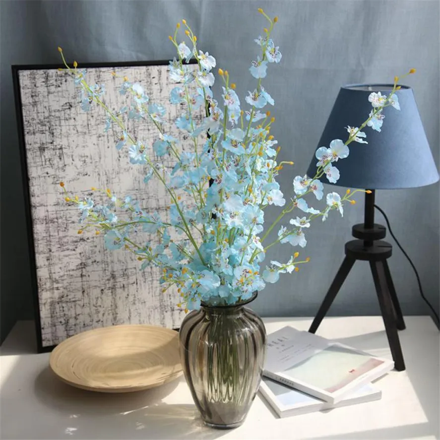 New 1pc Creative Simulation Oncidium Orchid Phalaenopsis Flowers For Wedding Decor Artificial wedding decoration Flowers 25
New 1pc Creative Simulation Oncidium Orchid Phalaenopsis Flowers For Wedding Decor Artificial wedding decoration Flowers 25