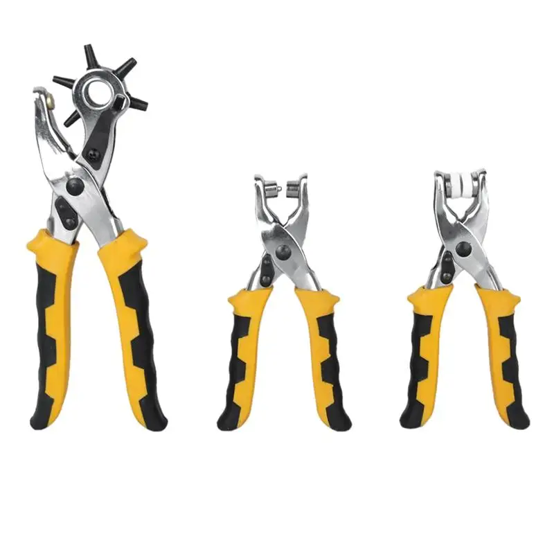 WINOMO 3pcs Eyelet Crimping Pliers Punch Tools Kit With 200pcs Eyelet Buttons For Crafts Leather Belt Bracelet
WINOMO 3pcs Eyelet Crimping Pliers Punch Tools Kit With 200pcs Eyelet Buttons For Crafts Leather Belt Bracelet