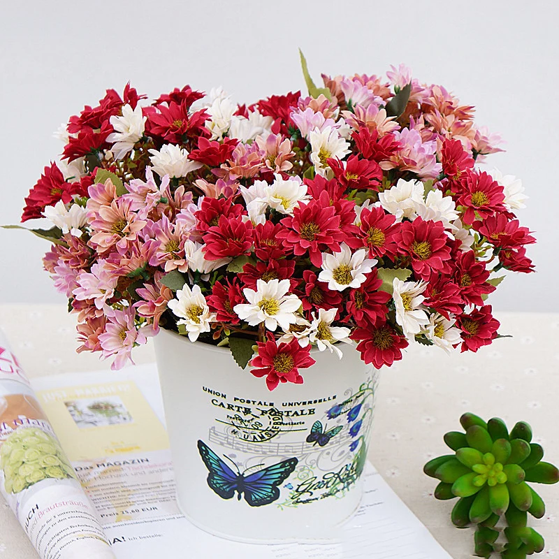 DIY Flowers Autumn velvet aster Ornaments Simulation Plants Ikebana Garden Wedding Home Decor
DIY Flowers Autumn velvet aster Ornaments Simulation Plants Ikebana Garden Wedding Home Decor
