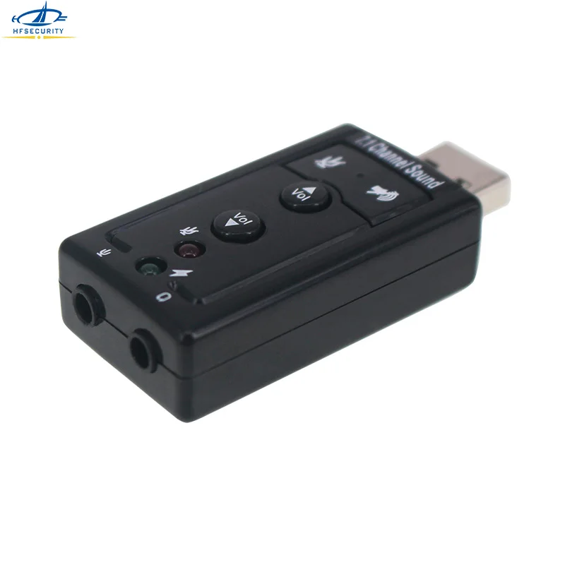 HFSECURITY External USB Sound Card For Windows Audio Card Adapter Channel 2.1 3.5mm Speaker Computer Microphone Earphone Adaptor
HFSECURITY External USB Sound Card For Windows Audio Card Adapter Channel 2.1 3.5mm Speaker Computer Microphone Earphone Adaptor