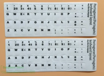 100pcs/lot White Sticker Portuguese Portugal keyboard sticker desktop unverisal 11.6 12.5 13.3 14 15.4 15.6 17.3 21 24 27
100pcs/lot White Sticker Portuguese Portugal keyboard sticker desktop unverisal 11.6 12.5 13.3 14 15.4 15.6 17.3 21 24 27