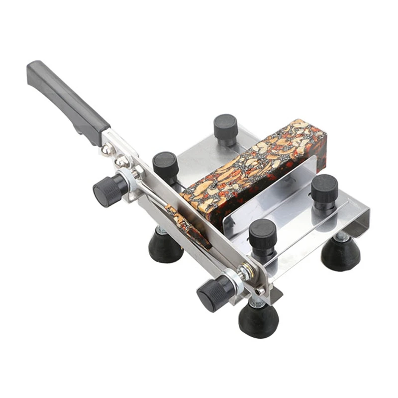 Professional Ejiao Cake Nougat Slicer Manual Cutting Tool Cutting Rice Cake Medicine Cutter Ham Fruit Vegetables Slicer
Professional Ejiao Cake Nougat Slicer Manual Cutting Tool Cutting Rice Cake Medicine Cutter Ham Fruit Vegetables Slicer
