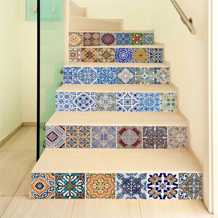 Lovely Pets DIY Steps Sticker Removable Stair Sticker Home Decor Ceramic Tiles Patterns Drop Shipping 0627&
Lovely Pets DIY Steps Sticker Removable Stair Sticker Home Decor Ceramic Tiles Patterns Drop Shipping 0627&
