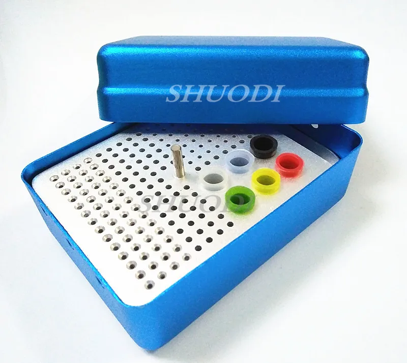 blue color 180 Holes Dental Endo Box FG Burs Holder Autoclave Disinfection Box With A Ruler
blue color 180 Holes Dental Endo Box FG Burs Holder Autoclave Disinfection Box With A Ruler