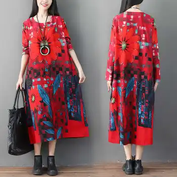 New Autumn and Winter Traditional Easy Long sleeves Cotton and Linen Woman National Wind Costume Printing Dress NY1881858
New Autumn and Winter Traditional Easy Long sleeves Cotton and Linen Woman National Wind Costume Printing Dress NY1881858