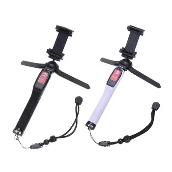 Handheld & mini Tripod 3 in 1 Self-portrait Monopod Phone Selfie Stick+Bluetooth Remote Shutter for iPhone Samsung Gopro Camera
Handheld & mini Tripod 3 in 1 Self-portrait Monopod Phone Selfie Stick+Bluetooth Remote Shutter for iPhone Samsung Gopro Camera