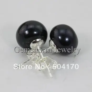 Wholesale Freshwater Pearl Stud Earrings 8-9MM Black/White Pearl Earrings 120pairs/lot Free Shipping ER015
Wholesale Freshwater Pearl Stud Earrings 8-9MM Black/White Pearl Earrings 120pairs/lot Free Shipping ER015