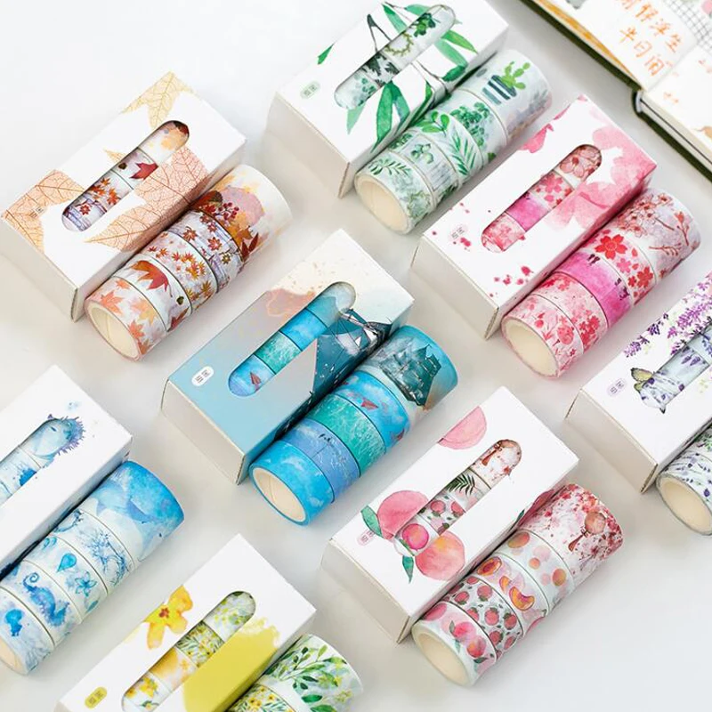 Beautiful Flower Series Style DIY Washi Tape Decoration Scrapbooking Planner Masking Tape Adhesive Tape Label Sticker Stationery
Beautiful Flower Series Style DIY Washi Tape Decoration Scrapbooking Planner Masking Tape Adhesive Tape Label Sticker Stationery