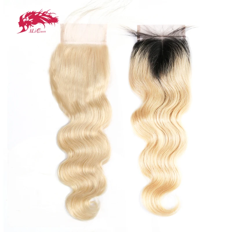 Ali Queen Hair Products Brazilian Body Wave 613 or 1b613 Virgin Hair Lace Closure 4x4 Free Part 100% Human Hair Free Shipping
Ali Queen Hair Products Brazilian Body Wave 613 or 1b613 Virgin Hair Lace Closure 4x4 Free Part 100% Human Hair Free Shipping